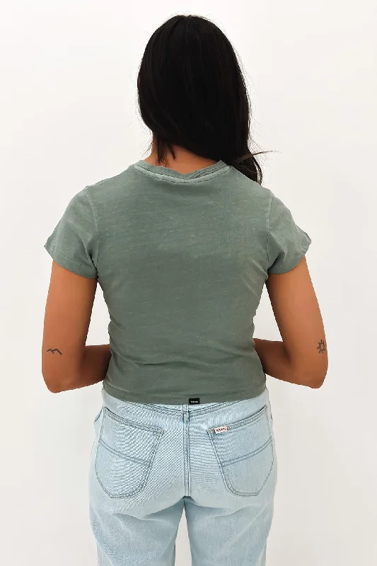 Minimal Thrills Mini Tee Seaglass Green