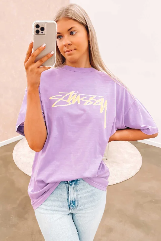 Smooth Stock Relaxed Tee Lavender