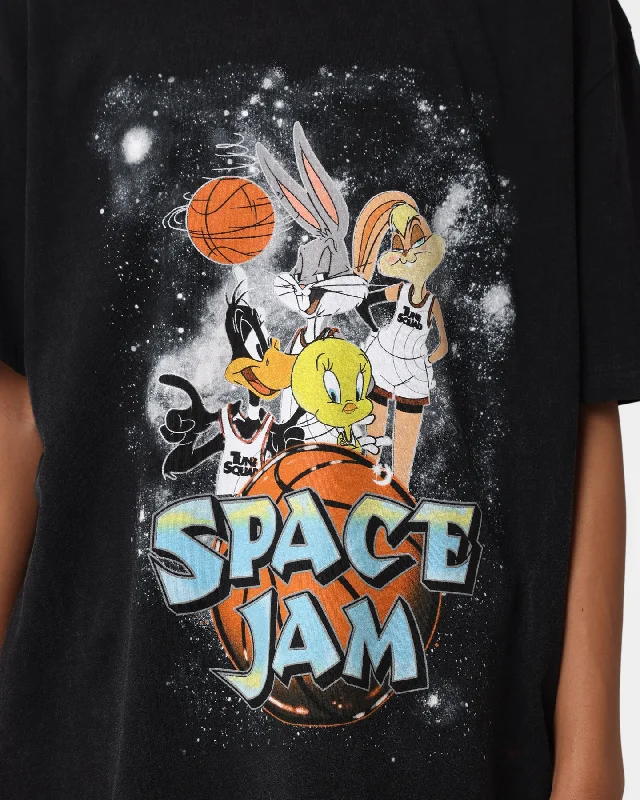 Space Jam The Jam VintageT-Shirt Washed Black