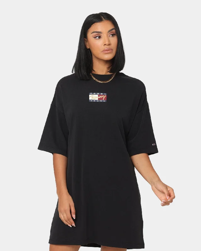 Tommy Jeans Women's Vintage Bronze T-Shirt Dress Black