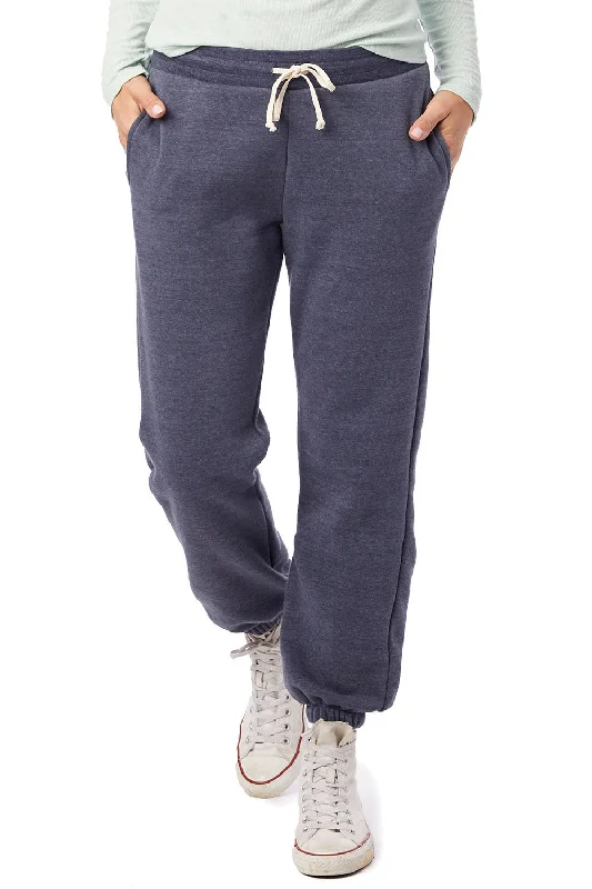 Alternative Womens Eco Classic Sweatpants w/ Pockets - True Navy Blue