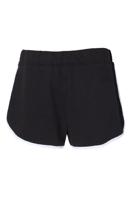 Boxercraft Womens Relay Athletic Shorts - Black - NEW