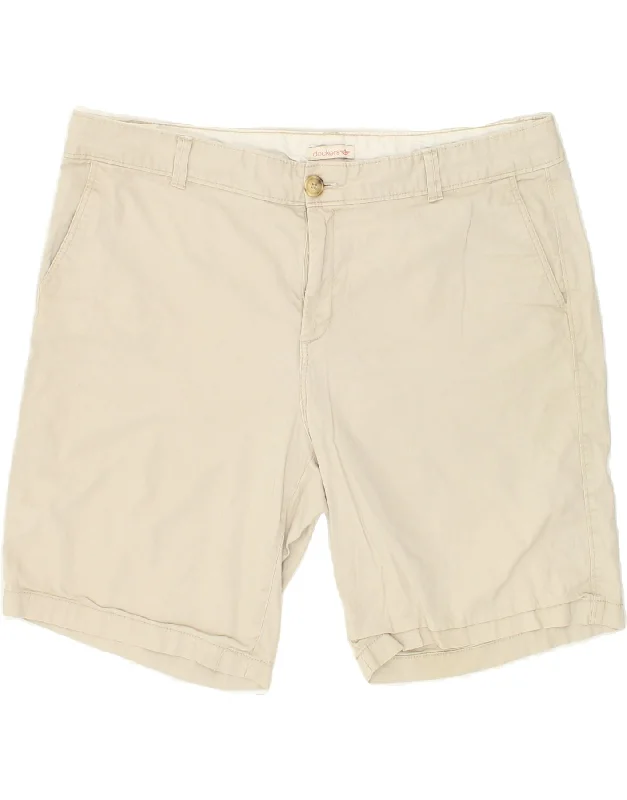 DOCKERS Womens Chino Shorts US 18 2XL W42  Beige Cotton