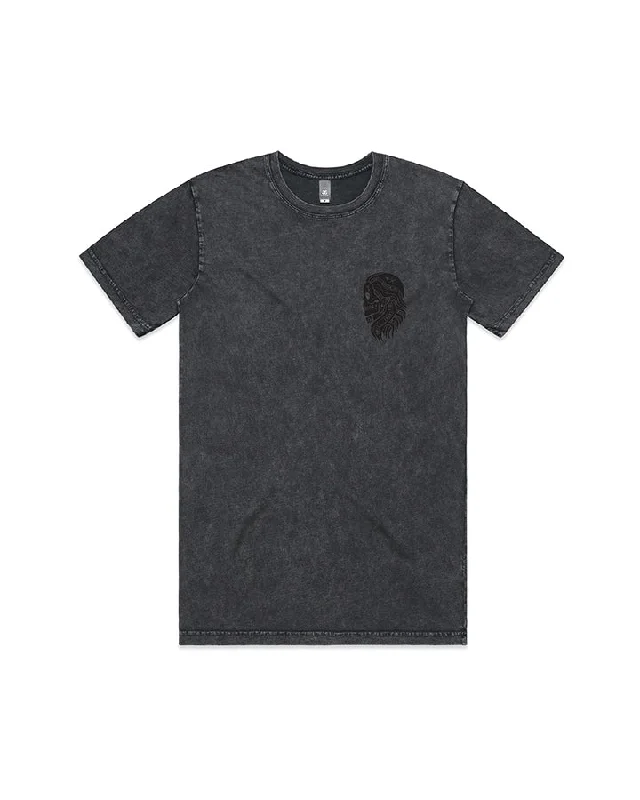 Follow Washed Tee - Black