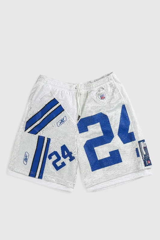 Unisex Rework Colts NFL Jersey Shorts - Women-L, Men-M