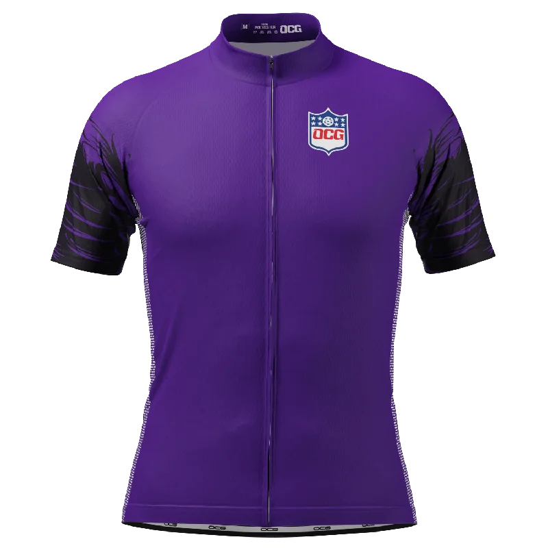 Men's Baltimore Football Short Sleeve Cycling Jersey