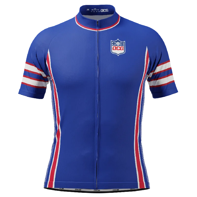 Men's Buffalo Football Short Sleeve Cycling Jersey